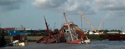 Nigeria, Lagos harbor